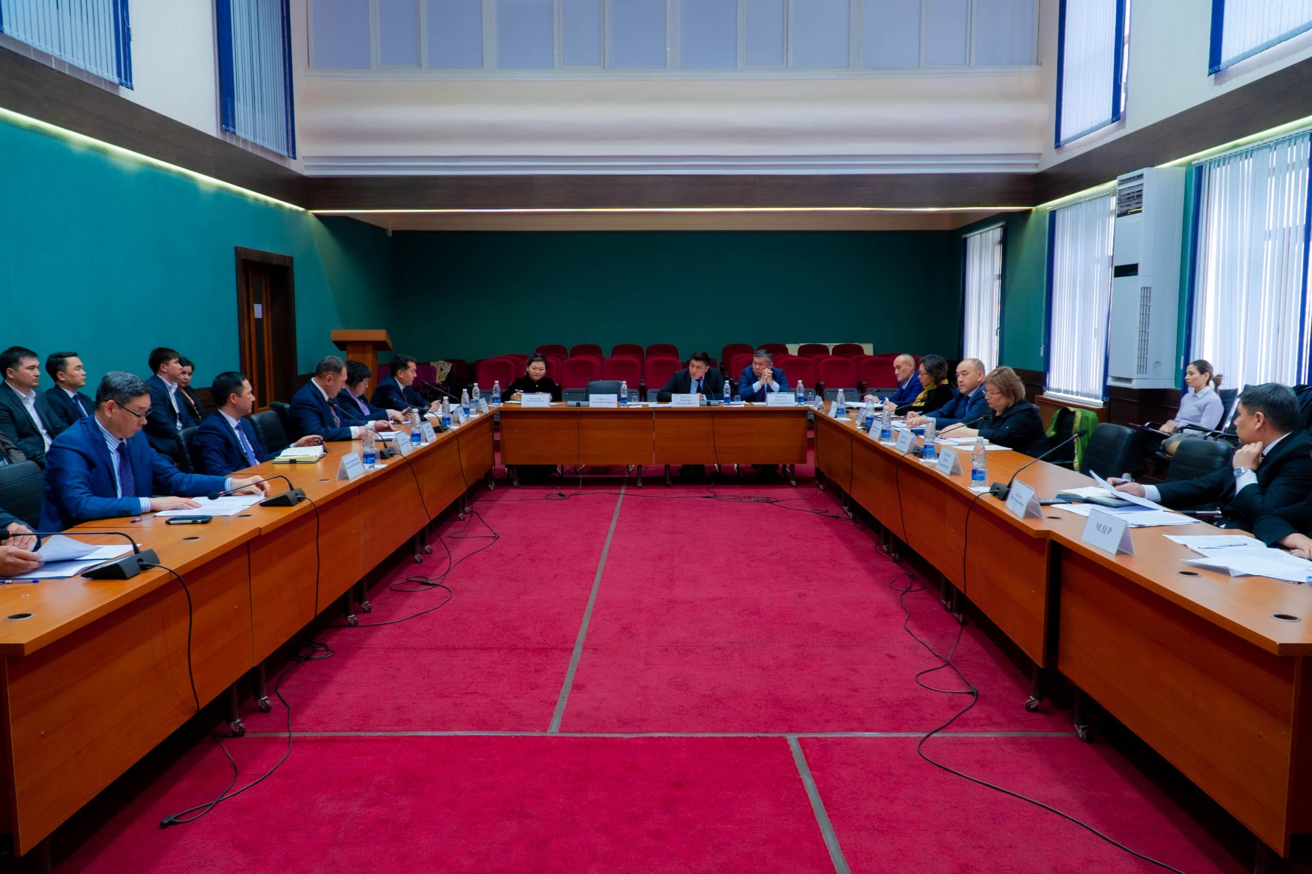 В Министерстве юстиции прошло очередное заседание Координационного совета по правам человека при Кабинете Министров Кыргызской Республики