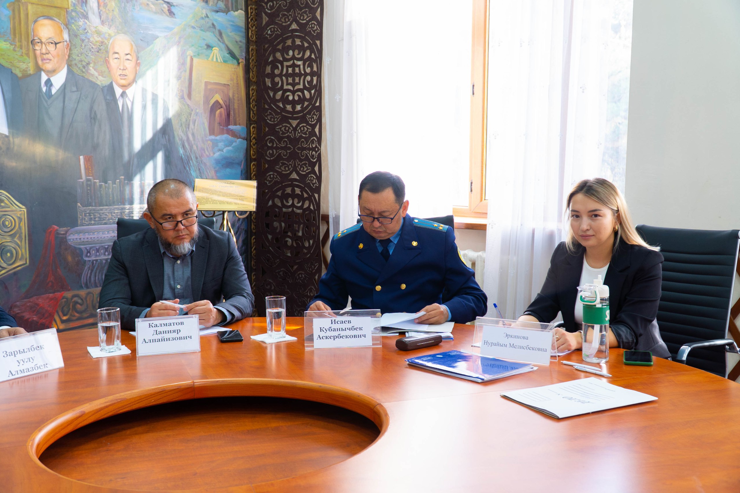 Министерство юстиции Кыргызской Республики провел третий этап открытого конкурса (собеседование) для включения во внутренний резерв кадров 