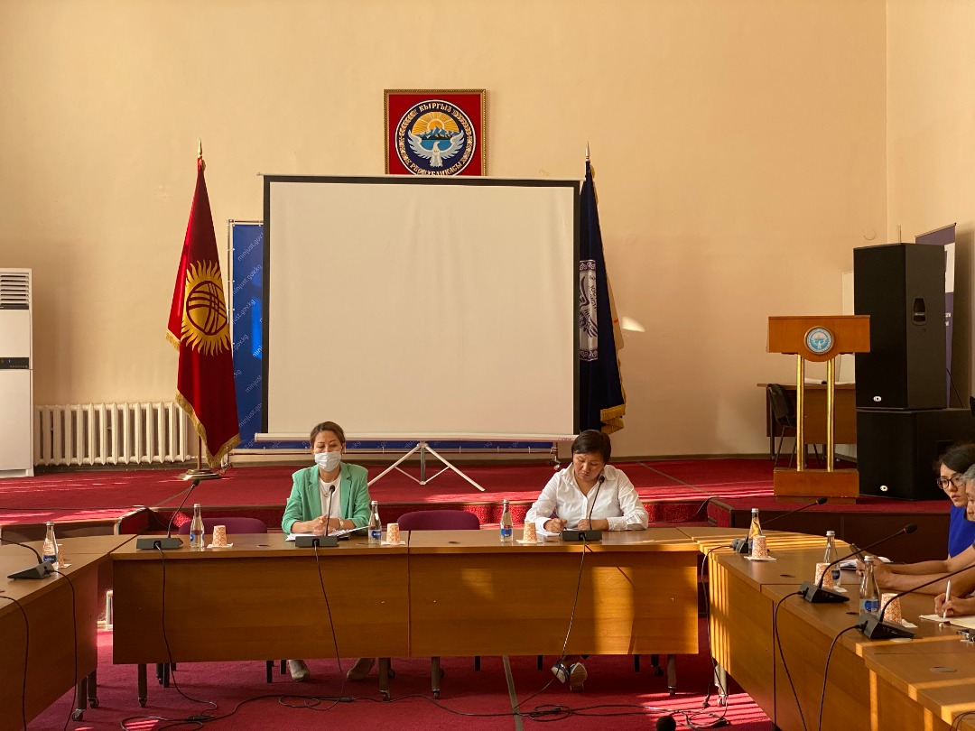 Кыргыз Республикасынын Юстиция министрлигинде мыйзамдарды инвентаризациялоонун жүрүшү талкууланды