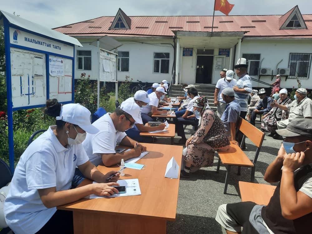 Баткен облусунун Баткен районунун жашоочуларына 77 акысыз укуктук консультациялар берилди
